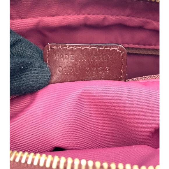 DIOR Red Oblique Shoulder Bag A-A7895 - Picture 8 of 10